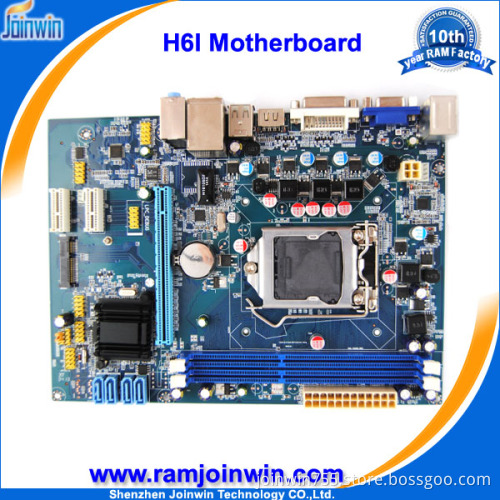 Dual Channel 4X SATA 3GB/S Connector H61 Motherboard